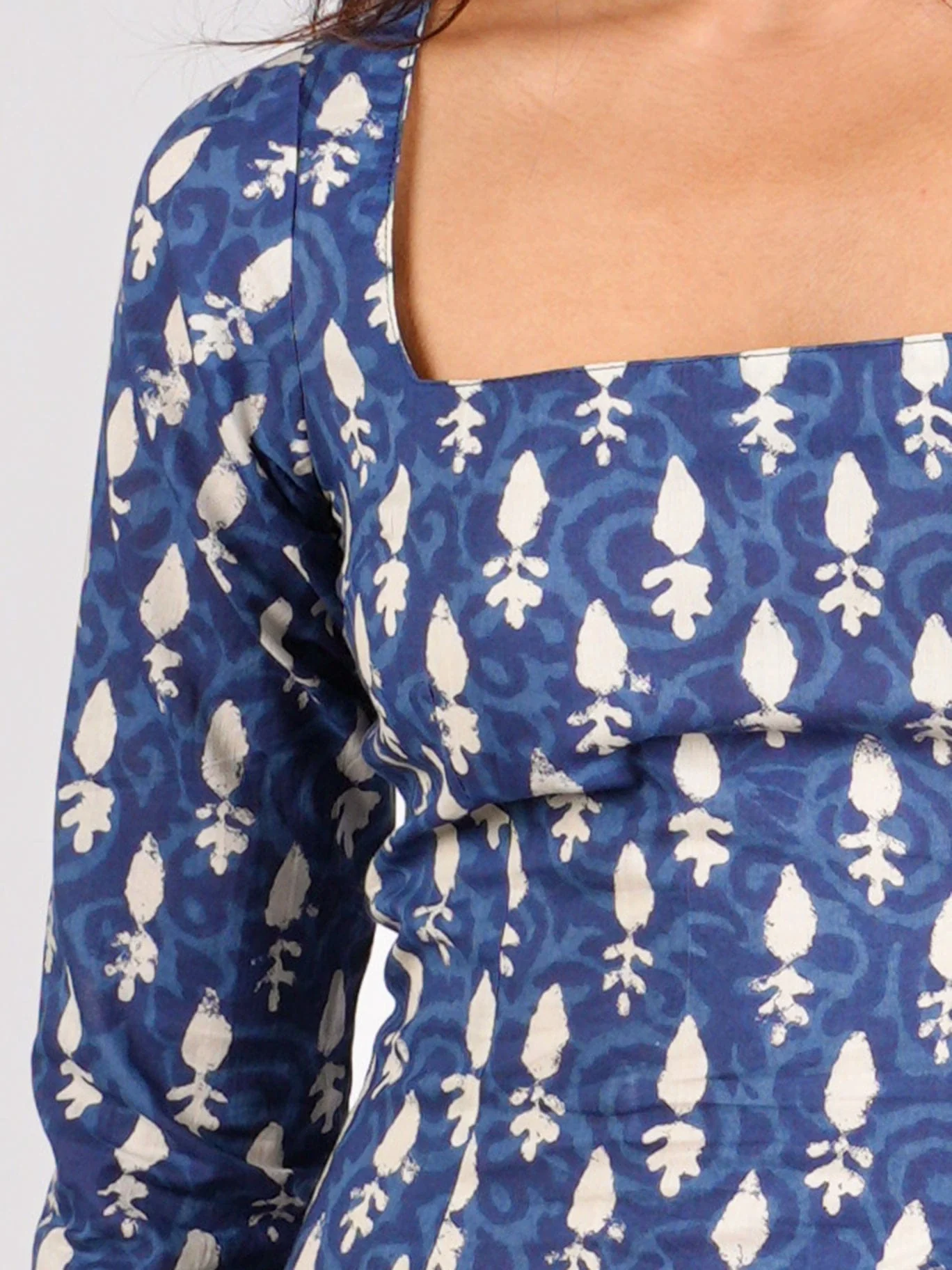 Shikha Sleeved Corset Kurti - Image 5