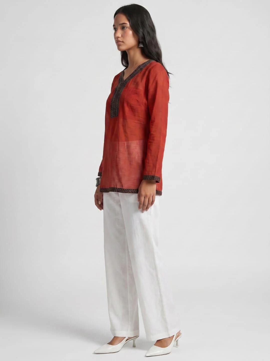 Shrishti mul cover up - kurti - Image 3