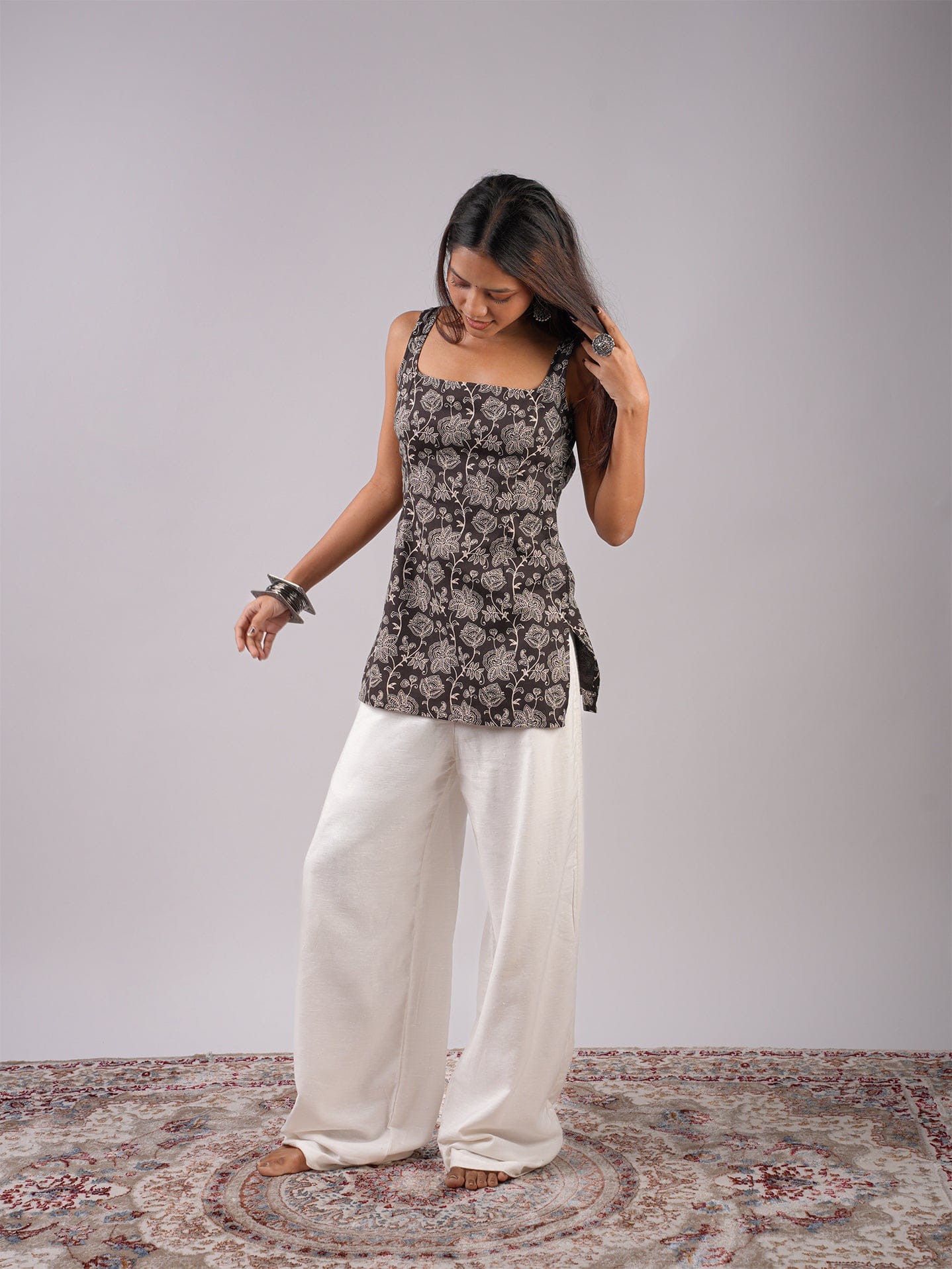 Tanvi Deep Back Kurti - Image 3