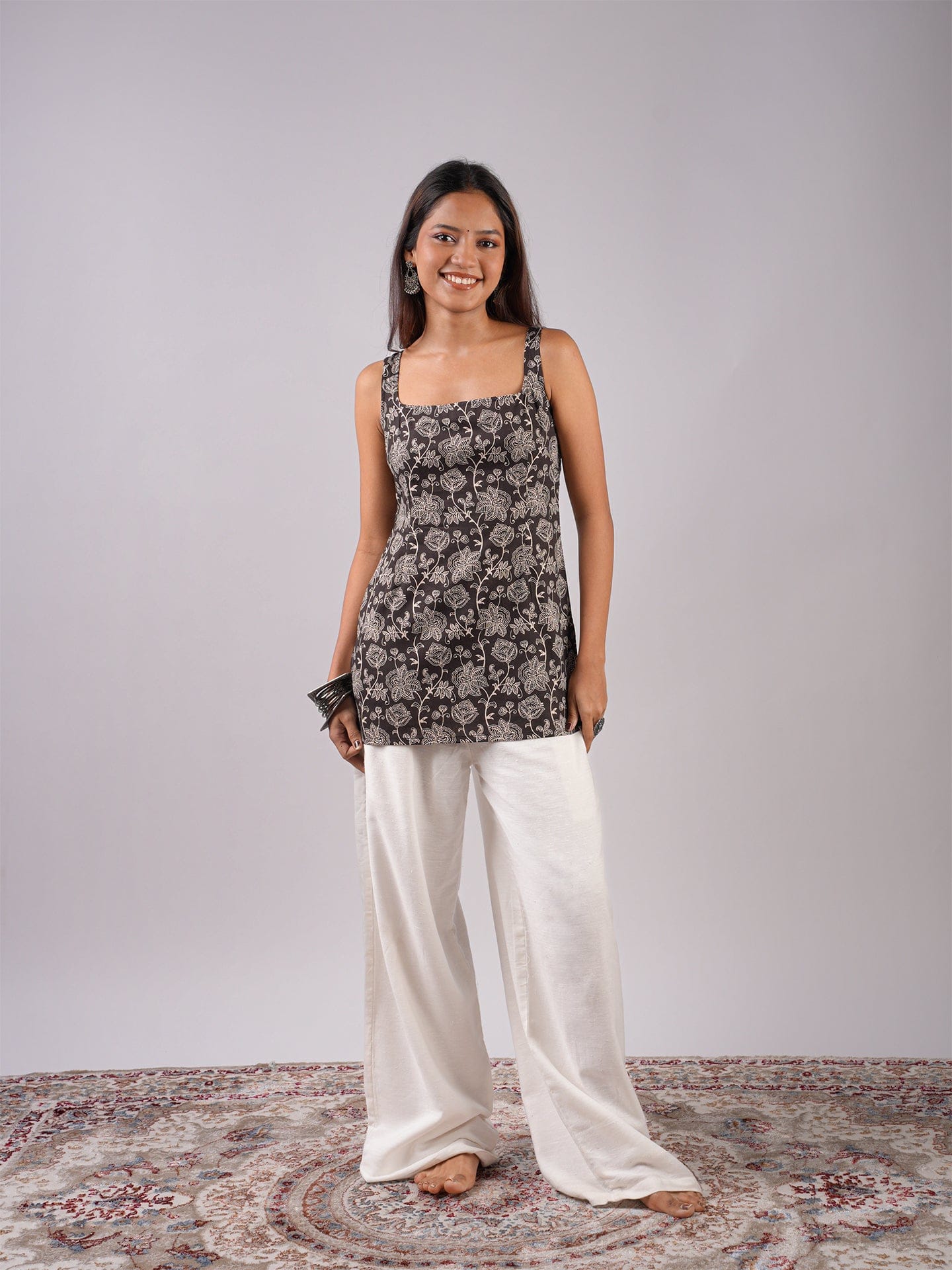 Tanvi Deep Back Kurti - Image 4
