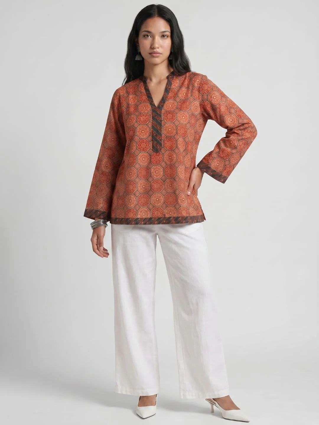 Vaari Sleeved Kurti - Image 5