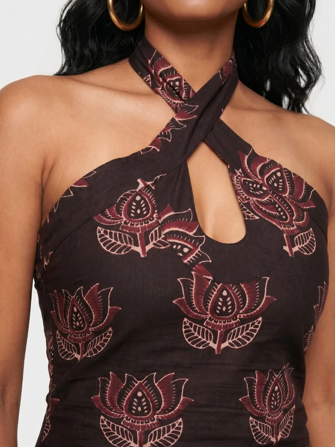 Veena Halterneck Dress - Image 4