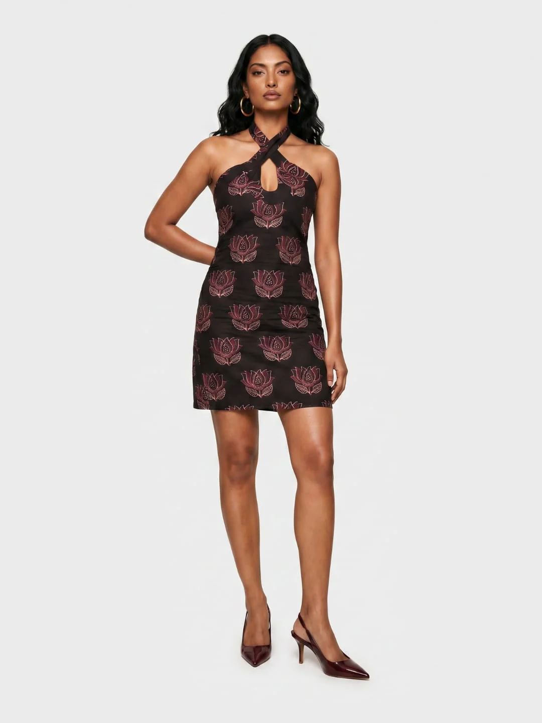 Veena Halterneck Dress - Image 5