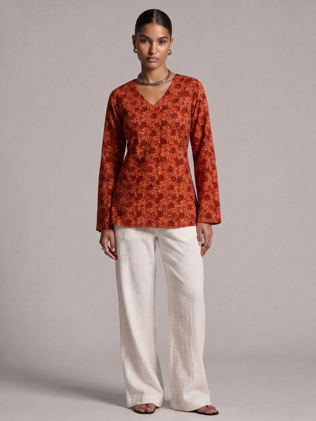 Yukta Bell Sleeved Top - Image 5