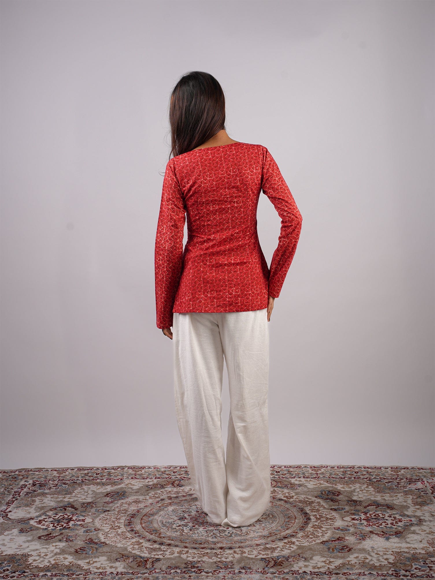 Zar Sleeved Kurti - Image 2